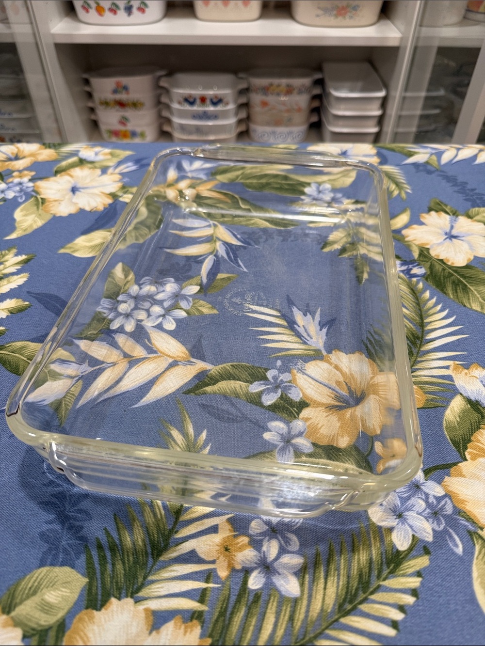 Fire King Clear Glass Rectangular 8x12x2 Casserole